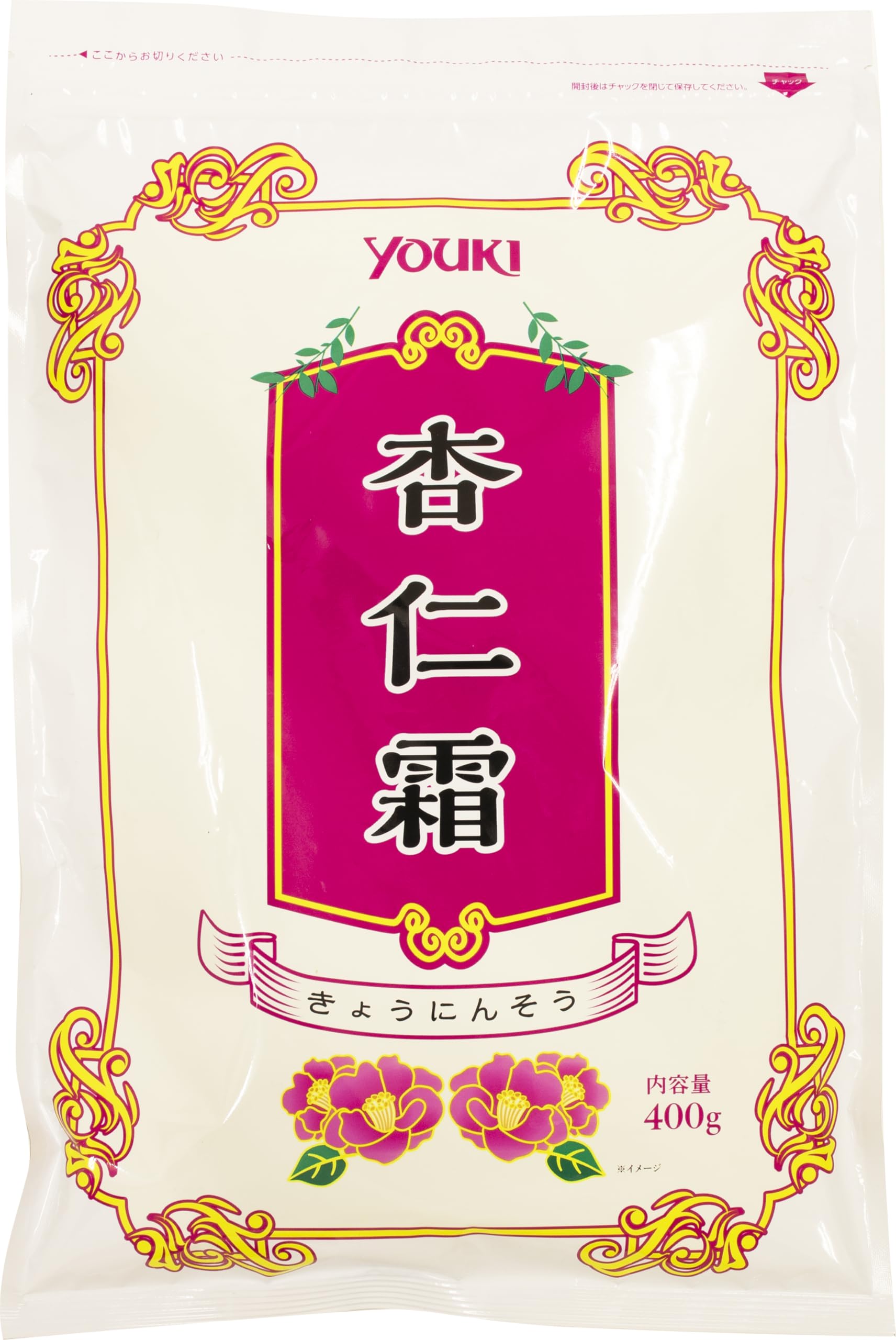Amazon | ユウキ食品 杏仁霜（キョウニンソウ）400g -杏仁豆腐作りに
